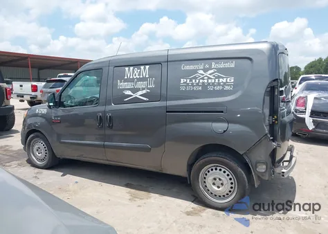 2015 Ram Promaster City Tradesman z USA, uszkodzony, nr VIN ZFBERFAT6F6A76440